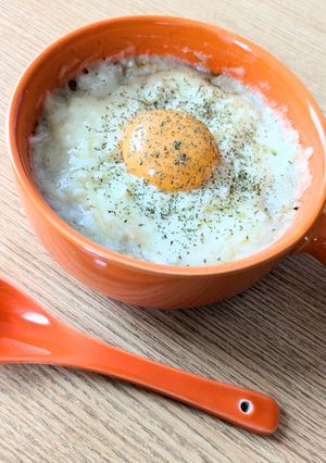 オートミールチーズカレーリゾット-レシピのメイン写真