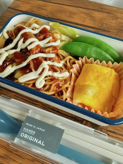 今日の自分弁当☆焼きそば弁当♪-レシピのメイン写真
