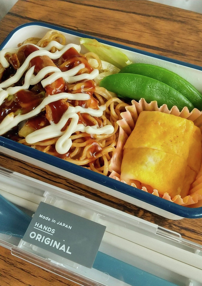 今日の自分弁当☆焼きそば弁当♪-レシピのメイン写真