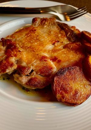 鶏肉ステーキマスタードソース-レシピのメイン写真