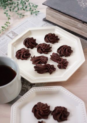 おかしミックス粉☆焼きチョコクッキー-レシピのメイン写真