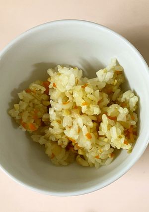 納豆炒飯 ~保育園のおやつ~-レシピのメイン写真