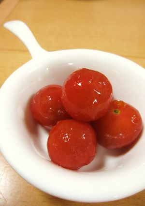 やさしいお酢で デザートミニトマト-レシピのメイン写真