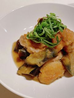 めんつゆでほっこり♩なすと鶏肉のみぞれ煮-レシピのメイン写真