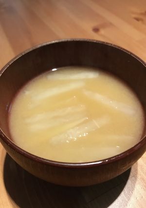 簡単大根味噌汁-レシピのメイン写真