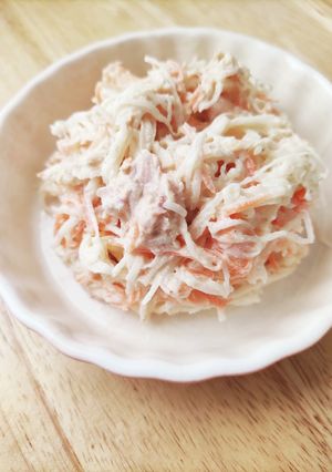 大根とにんじんのごまマヨサラダ-レシピのメイン写真