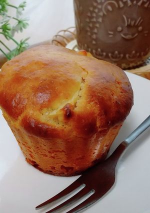 HMで簡単に！りんごの甘酒味噌マフィン-レシピのメイン写真