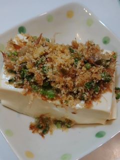 簡単!激ウマ豆腐♪チーズとおかかの温奴♪-レシピのメイン写真