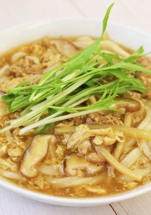 ボリューム満点!酸辣湯うどん-レシピのメイン写真