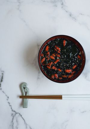 お湯を注ぐだけ！超簡単ワカメスープ-レシピのメイン写真