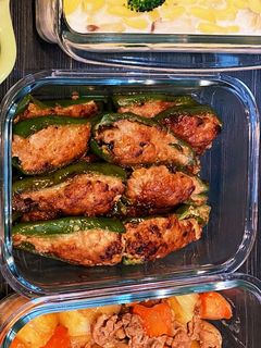 ピーマンの肉詰め-レシピのメイン写真