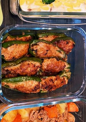 ピーマンの肉詰め-レシピのメイン写真