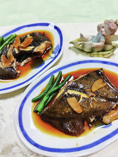 簡単♬子持ちがれいの煮つけ美味-レシピのメイン写真