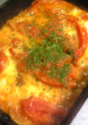簡単おつまみ☆トマトチーズ-レシピのメイン写真