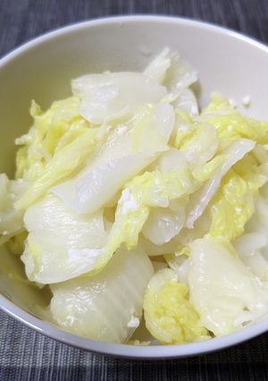 白菜の塩麹レモン和え-レシピのメイン写真