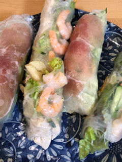 賞味期限10分!ポテチ入り生春巻き-レシピのメイン写真
