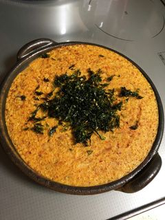 キムチ納豆入り長芋焼き-レシピのメイン写真