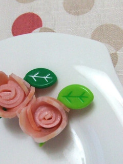 ✿キャラ弁✿ハムでお花✿-レシピのメイン写真