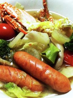 旨みたっぷり♪渡り蟹入りポトフ-レシピのメイン写真