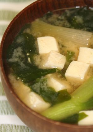 ★凍り豆腐のお味噌汁★豆腐の保存にも♪-レシピのメイン写真
