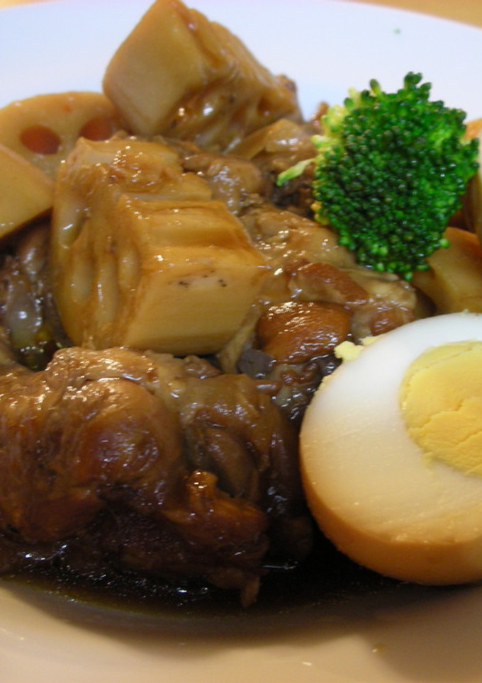 鶏とシャキシャキ蓮根のやさしいお酢煮-レシピのメイン写真