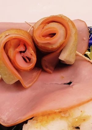 “くるくる16号竹輪とハム々くるリンパ”-レシピのメイン写真