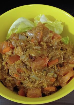 サバとトマトのキーマ風カレー-レシピのメイン写真