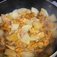 簡単焼き鳥大根
