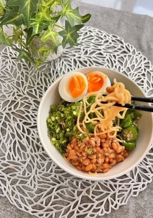 ネバネバヘルシーパスタ-レシピのメイン写真