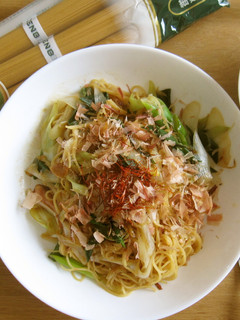 風邪も吹き飛ぶ!ねぎパスタ-レシピのメイン写真