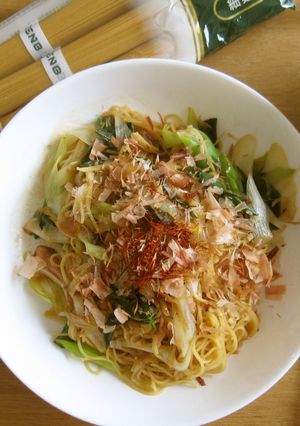 風邪も吹き飛ぶ！ねぎパスタ-レシピのメイン写真