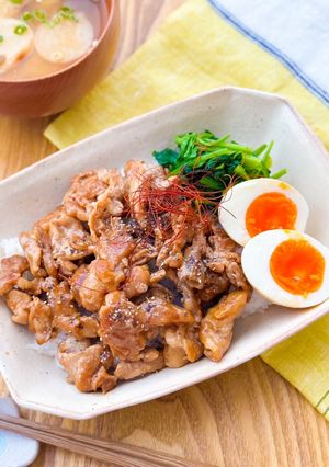 辛くない!和風ルーローハン-レシピのメイン写真