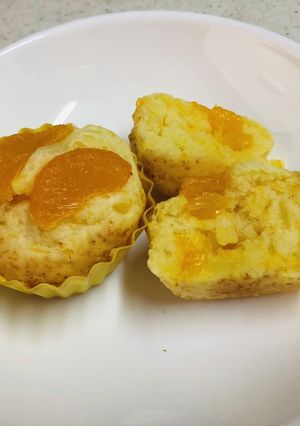 みかんのカップケーキ-レシピのメイン写真