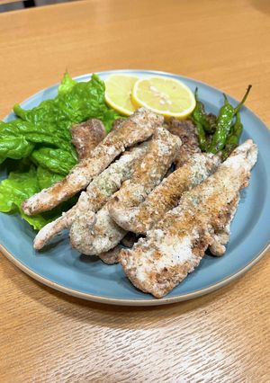ニギスの唐揚げ~魚の駅生地~-レシピのメイン写真