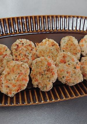 離乳食 鶏ささみバーグ-レシピのメイン写真