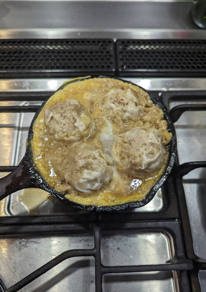 シュウマイの卵とじ丼-レシピのメイン写真