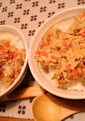 ご飯モリモリ炒め納豆-レシピのメイン写真