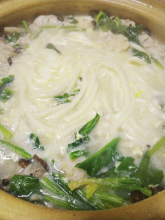 中華風うどんおじや-レシピのメイン写真