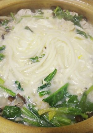 中華風うどんおじや-レシピのメイン写真