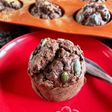 オートミールと米粉wチョコマフィン