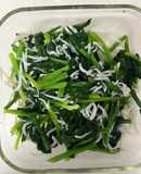 簡単！ほうれん草としらすのおひたし