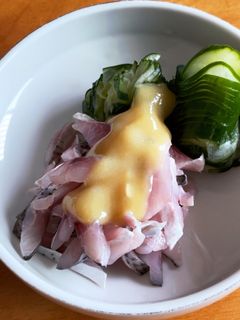 蛇腹きゅうりの酢の物-レシピのメイン写真