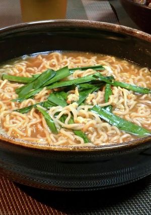 激うまチャルメラ宮崎辛麺ハーフ&ハーフ-レシピのメイン写真