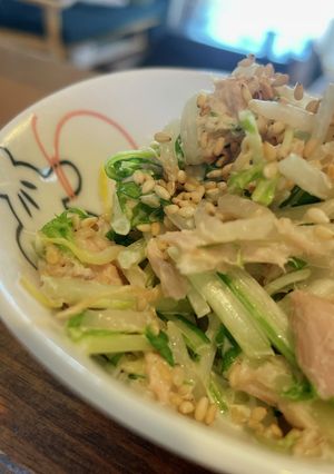 ツナと水菜ともやしのマヨネーズポン酢-レシピのメイン写真