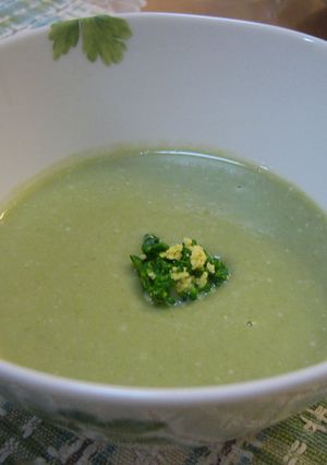 簡単☆春の味❀菜の花のポタージュ-レシピのメイン写真