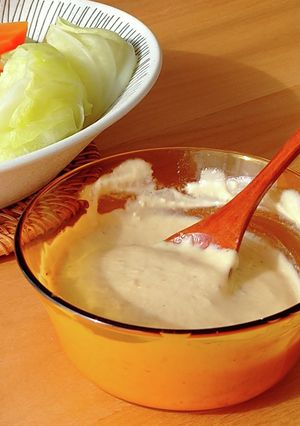 腸活に最適♪味噌ヨーグルトディップソース-レシピのメイン写真