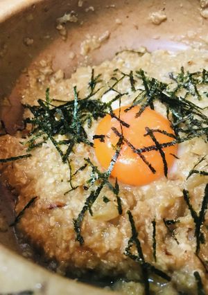 オートミールの冒険●スキヤキ風味の雑炊-レシピのメイン写真