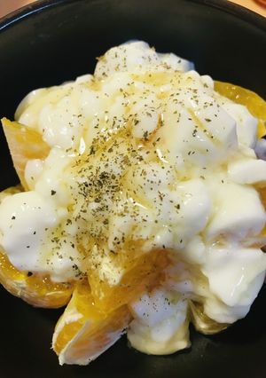 デコポンのはちみつ＆ヨーグルト-レシピのメイン写真