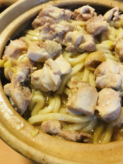 鶏肉とカボチャのすきやき風煮込みうどん鍋-レシピのメイン写真