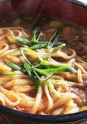 コクのカレーうどん (カレーリメイク)-レシピのメイン写真